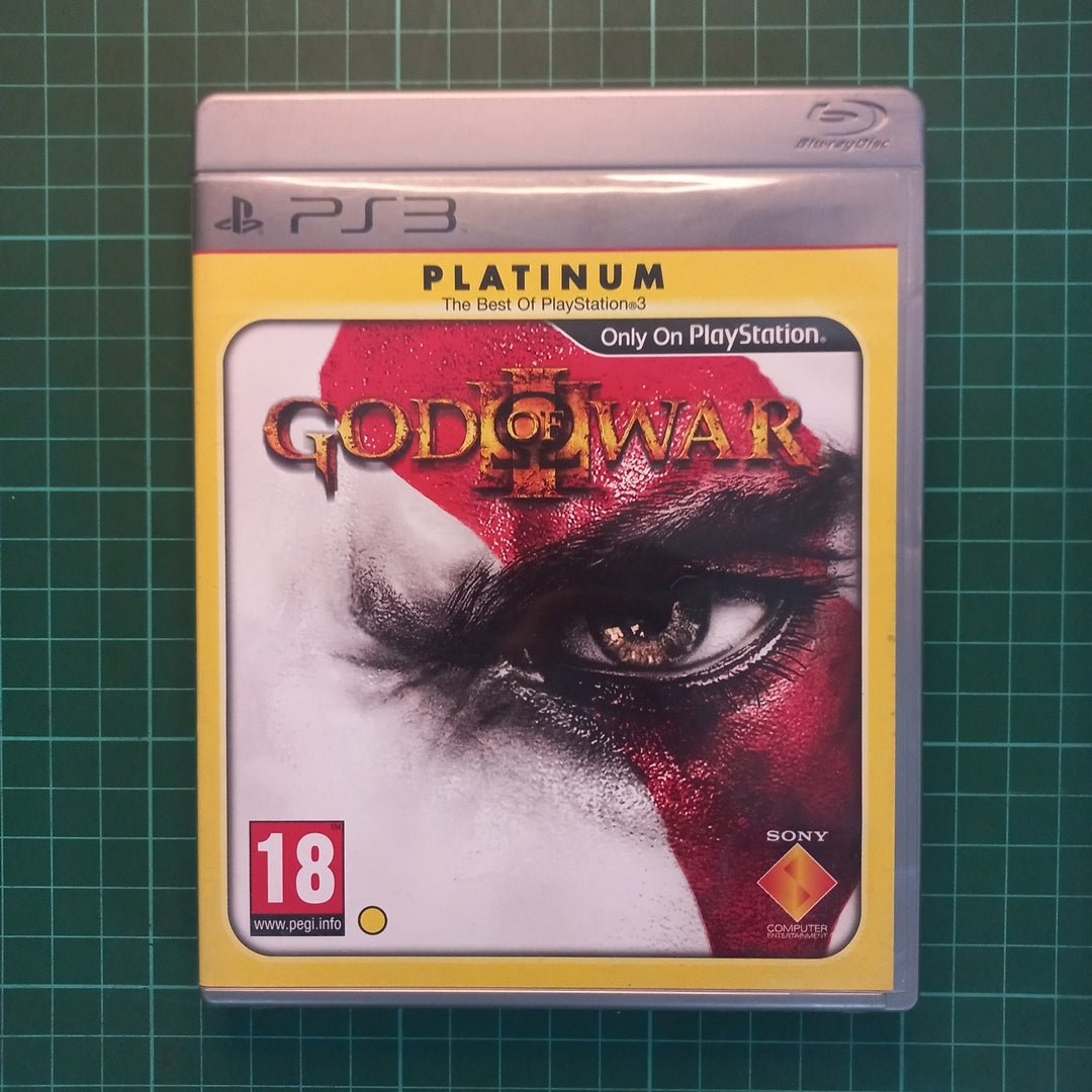 God of War III | Playstation 3 | PS3 | Platinum | Used Game | No Manual - RetroguySA