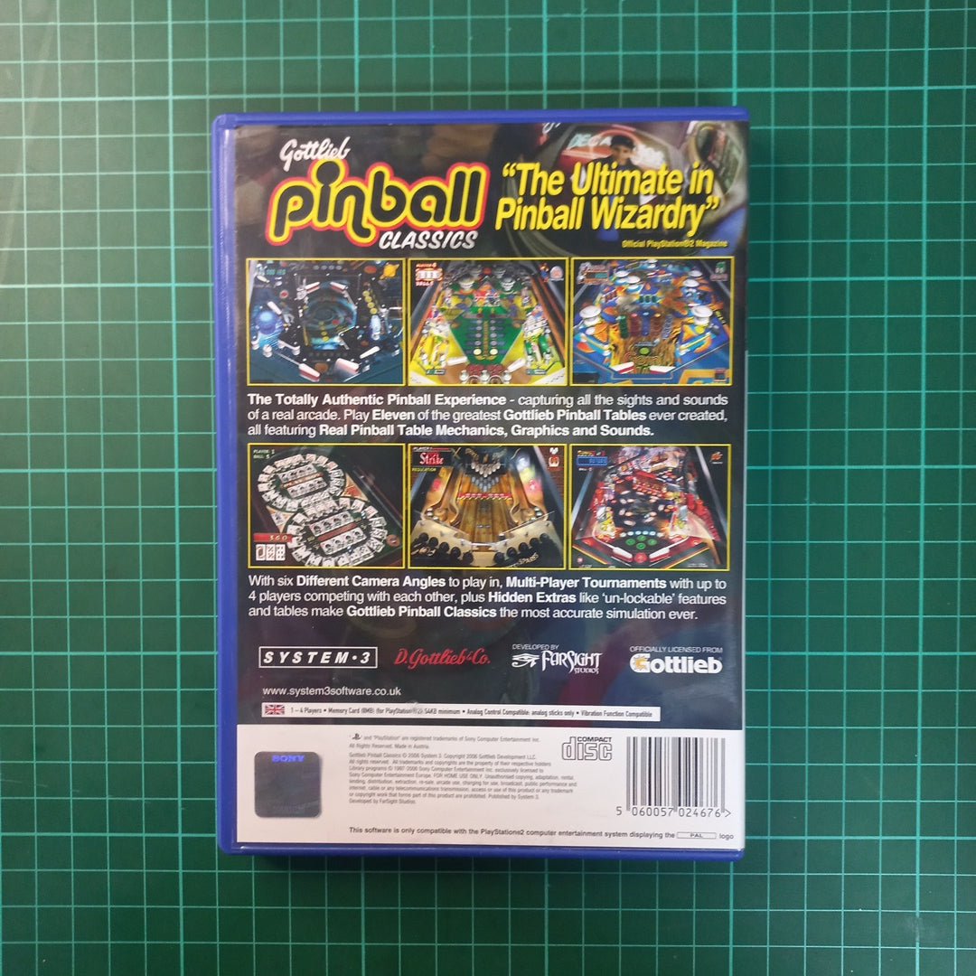 Gottlied Pinball Classics | PS2 | PlayStation 2 | Used Game - RetroguySA