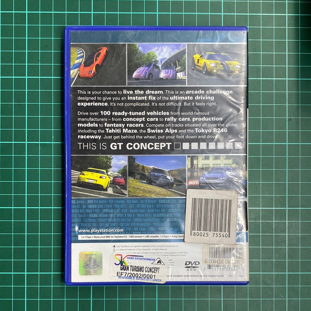 Gran Turismo Concept 2002 Tokyo - Geneva | PS2 | PlayStation 2 | Used Game - RetroguySA