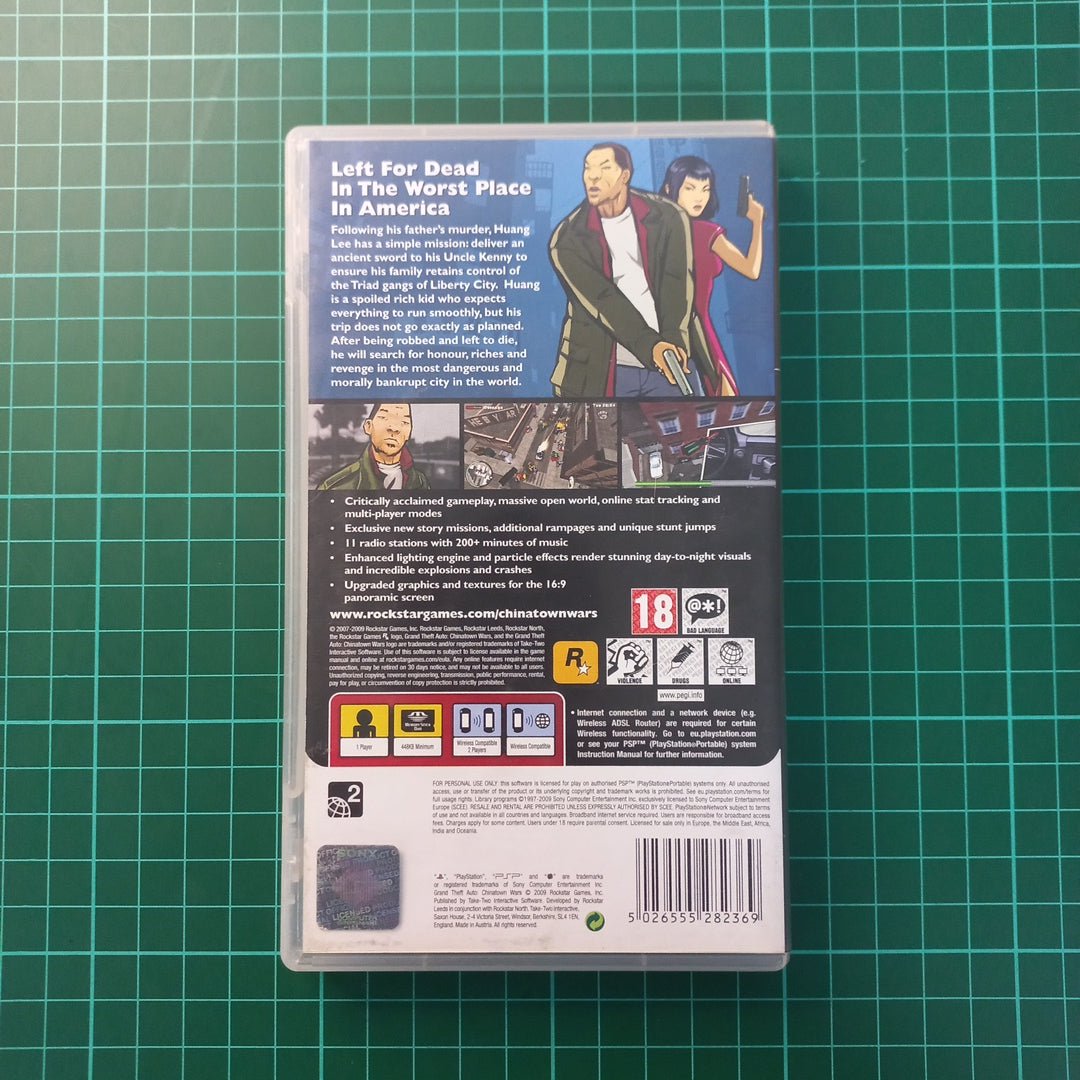 Grand Theft Auto : Chinatown Wars | PSP | Used Game - RetroguySA