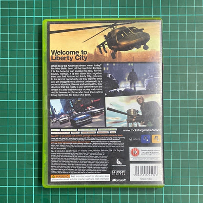 Grant Theft Auto IV | XBOX360 | Used Game - RetroguySA