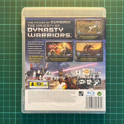 Gundam Dynasty Warriors | Playstation 3 | PS3 | Used Game - RetroguySA