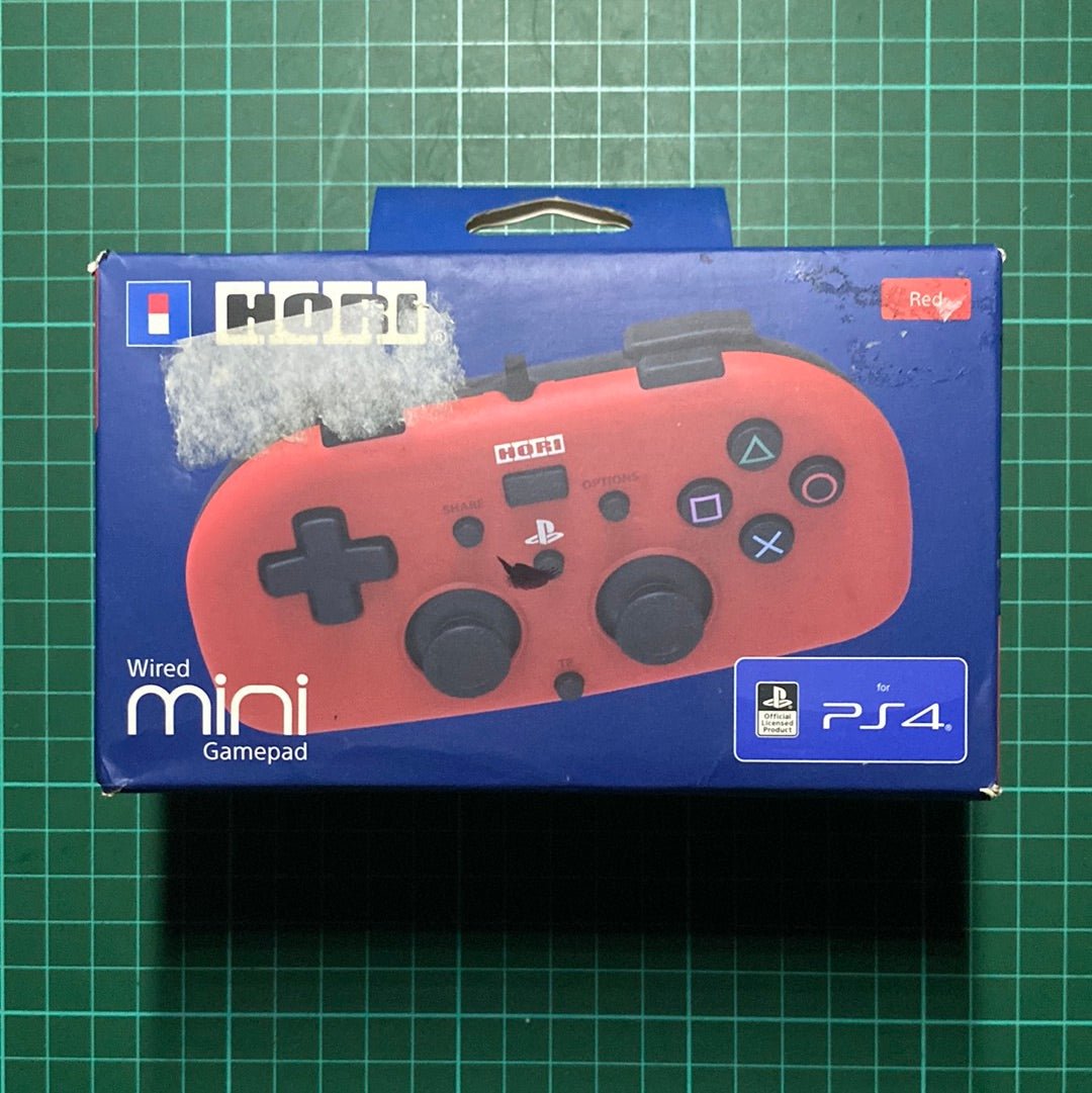 Horipad Mini Wired Controller for PS4 | Red | Playstation 4 | PS4 | Accessories - RetroguySA