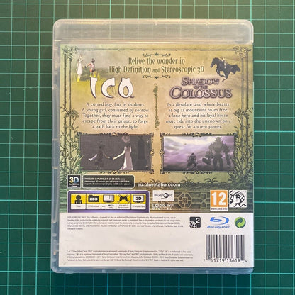 ICO & Shadow of Colossus | Classics HD | Playstation 3 | PS3 | Used Game - RetroguySA