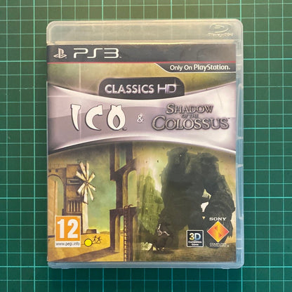 ICO & Shadow of Colossus | Classics HD | Playstation 3 | PS3 | Used Game - RetroguySA