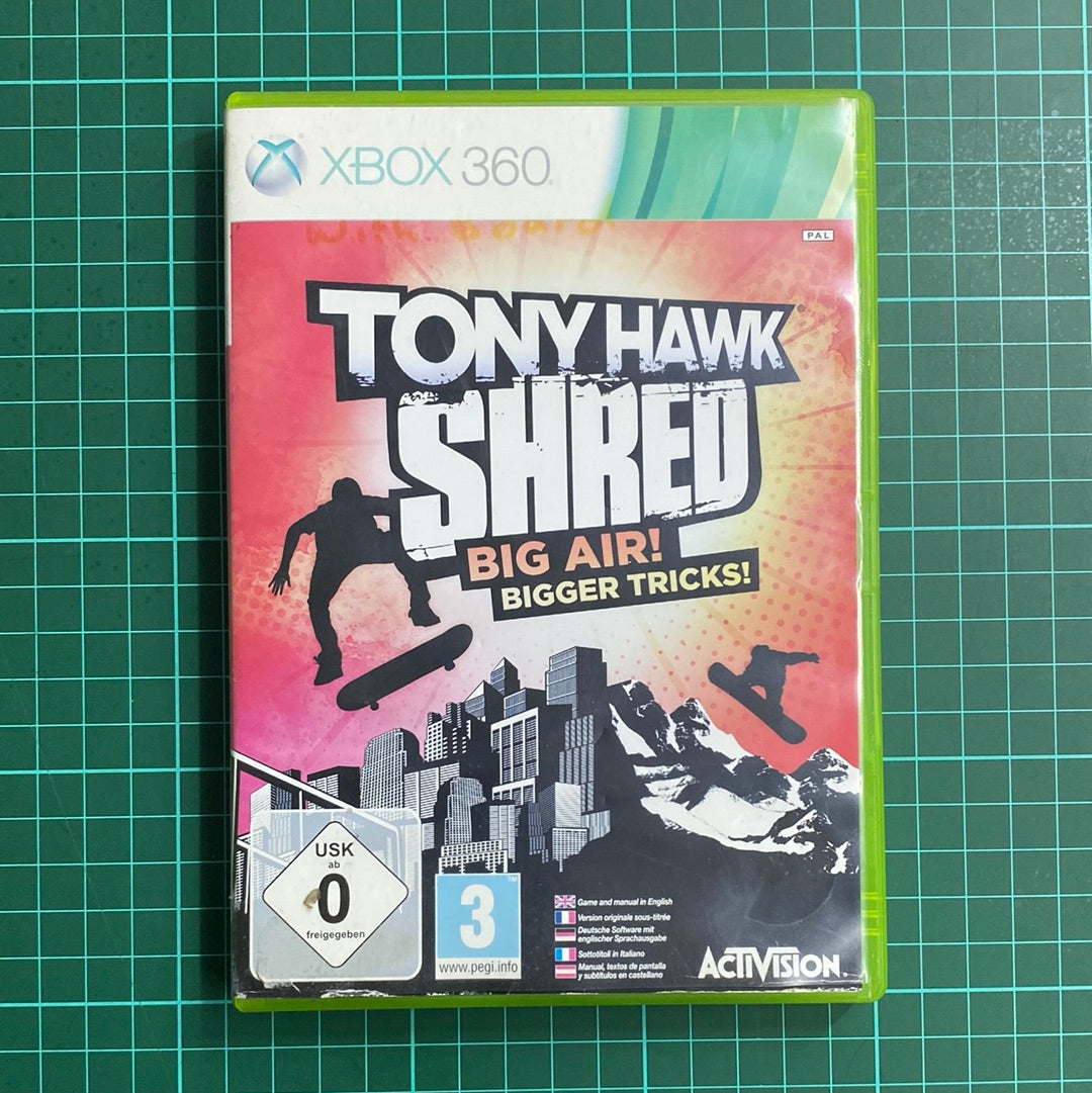 Tony Hawk Shred | XBOX 360 | Used Game | NFR