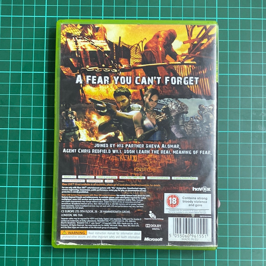 Resident Evil 5 | XBOX 360 | Used Game