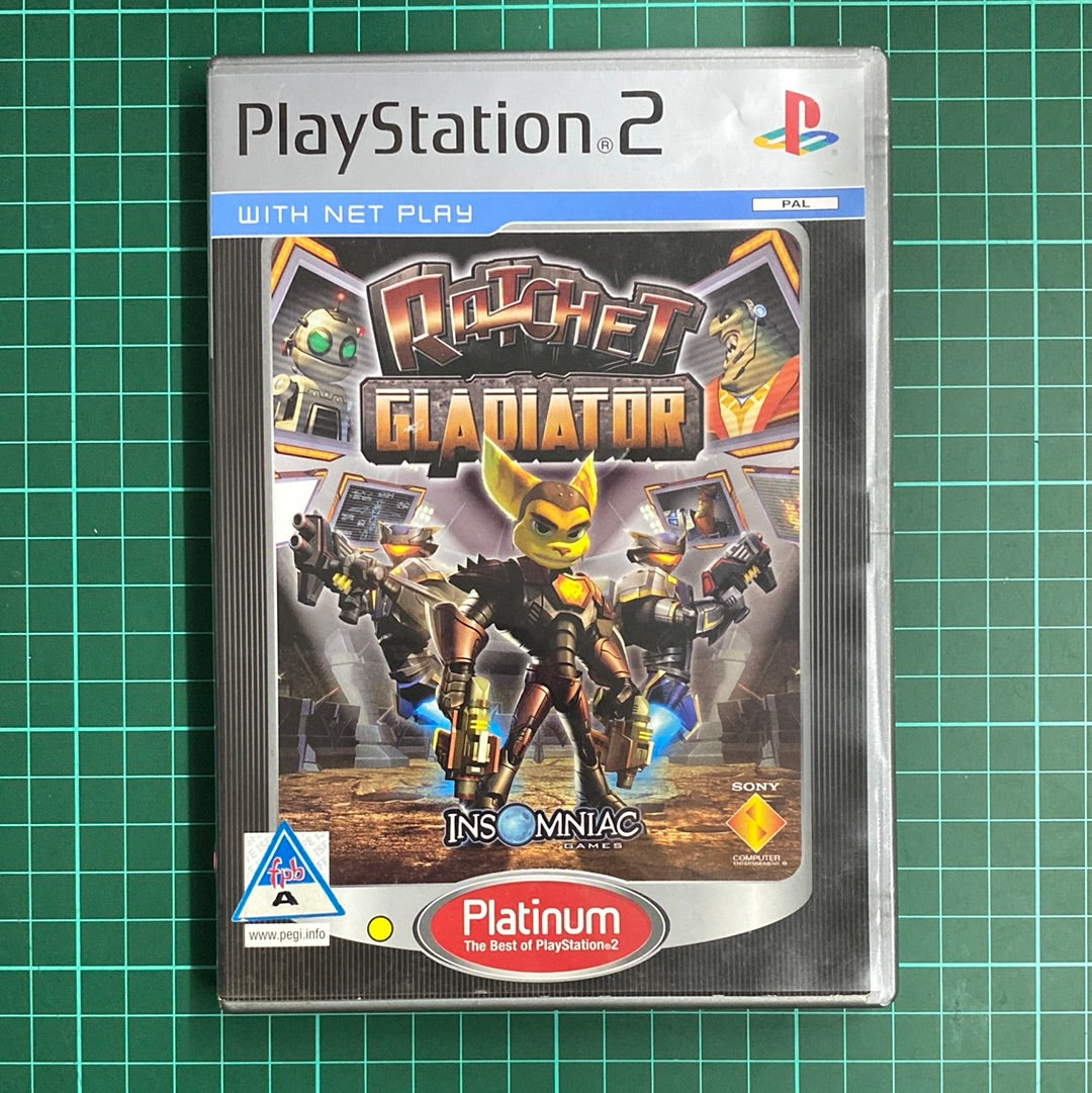 Ratchet Gladiator | PS2 | PlayStation 2 | Platinum | Used Game