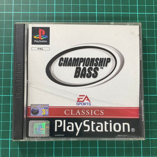 Championship Bass | PlayStation 1 | PS1 | Used Game