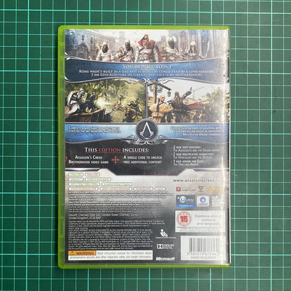 Assassin's Creed: Brotherhood | Classics | Special Edition | XBOX 360 | Used Game