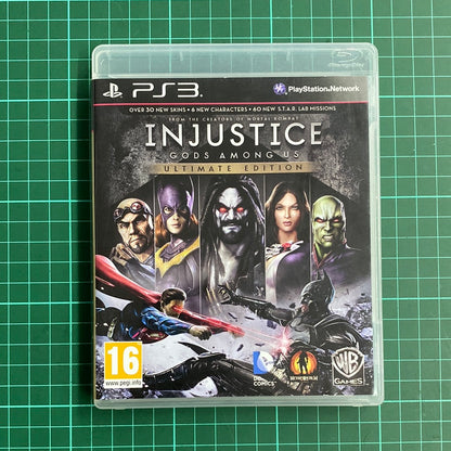 Injustice: Gods Among Us | Ultimate Edition | PS3 | PlayStation 3 | Used Game|No manual