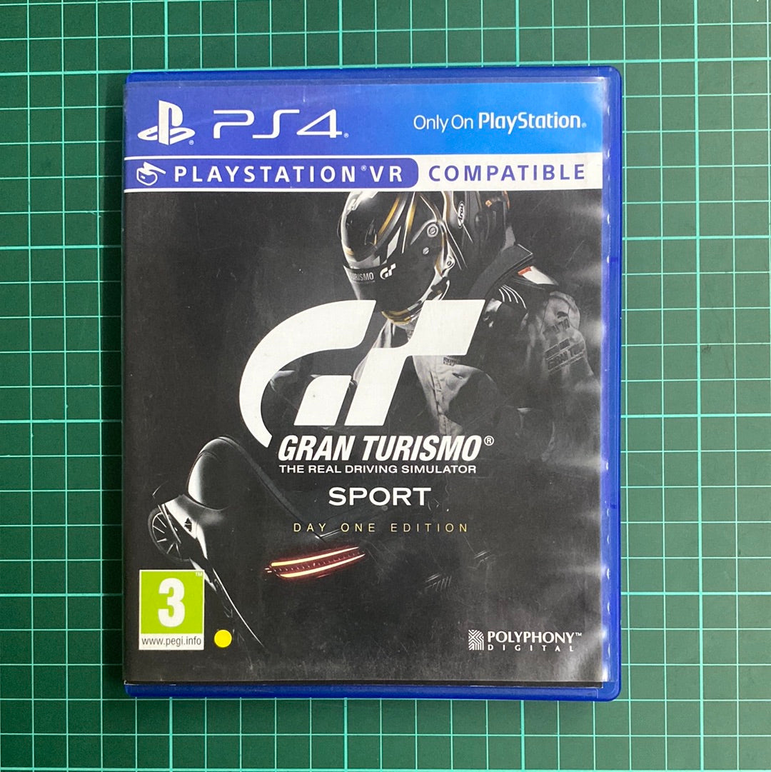 Gran Turismo: Sport | Day One Edition | VR Compatible | PS4 | PlayStation 4 | Used Game