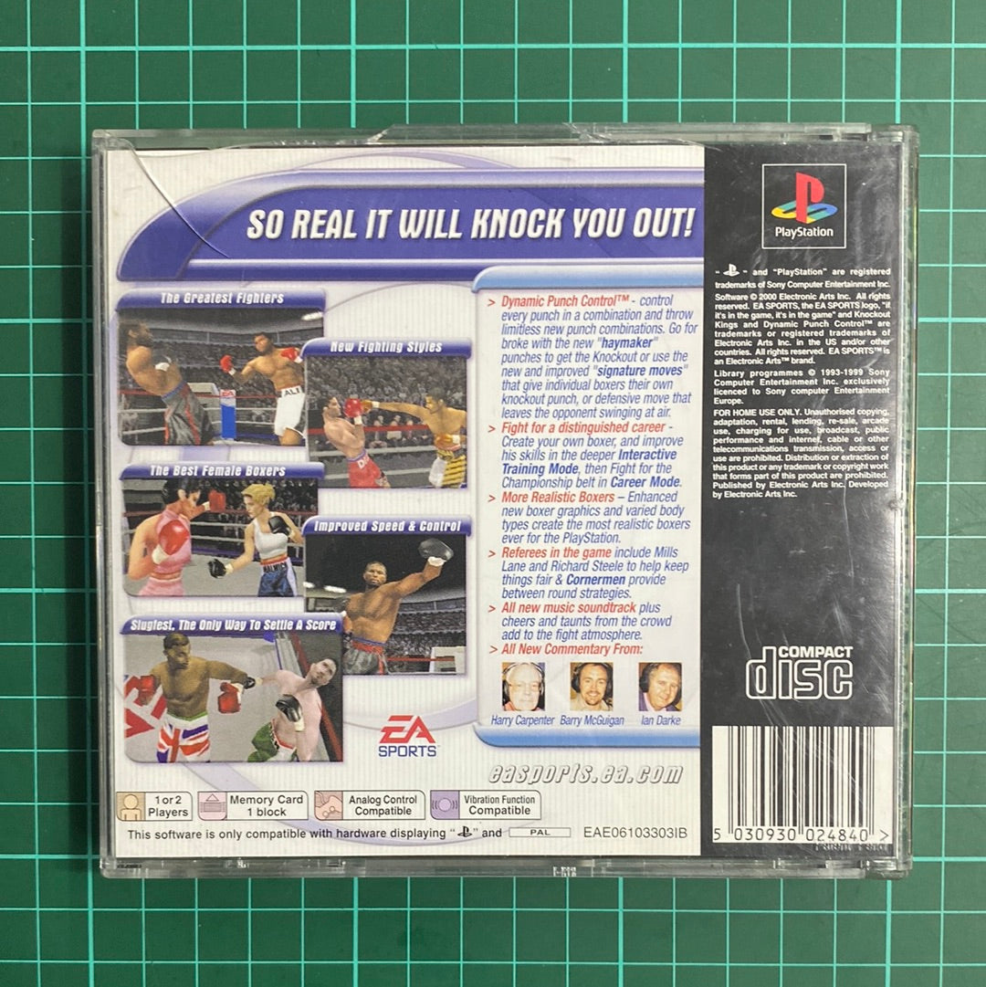 Knockout Kings 2001 | PlayStation 1 | PS1 | Used Game