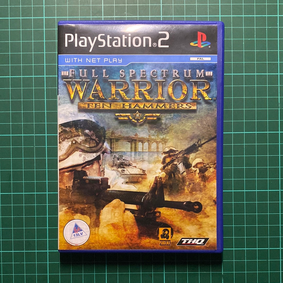 Full Spectrum Warrior Ten Hammers | PS2 | Playstation 2 | Used Game