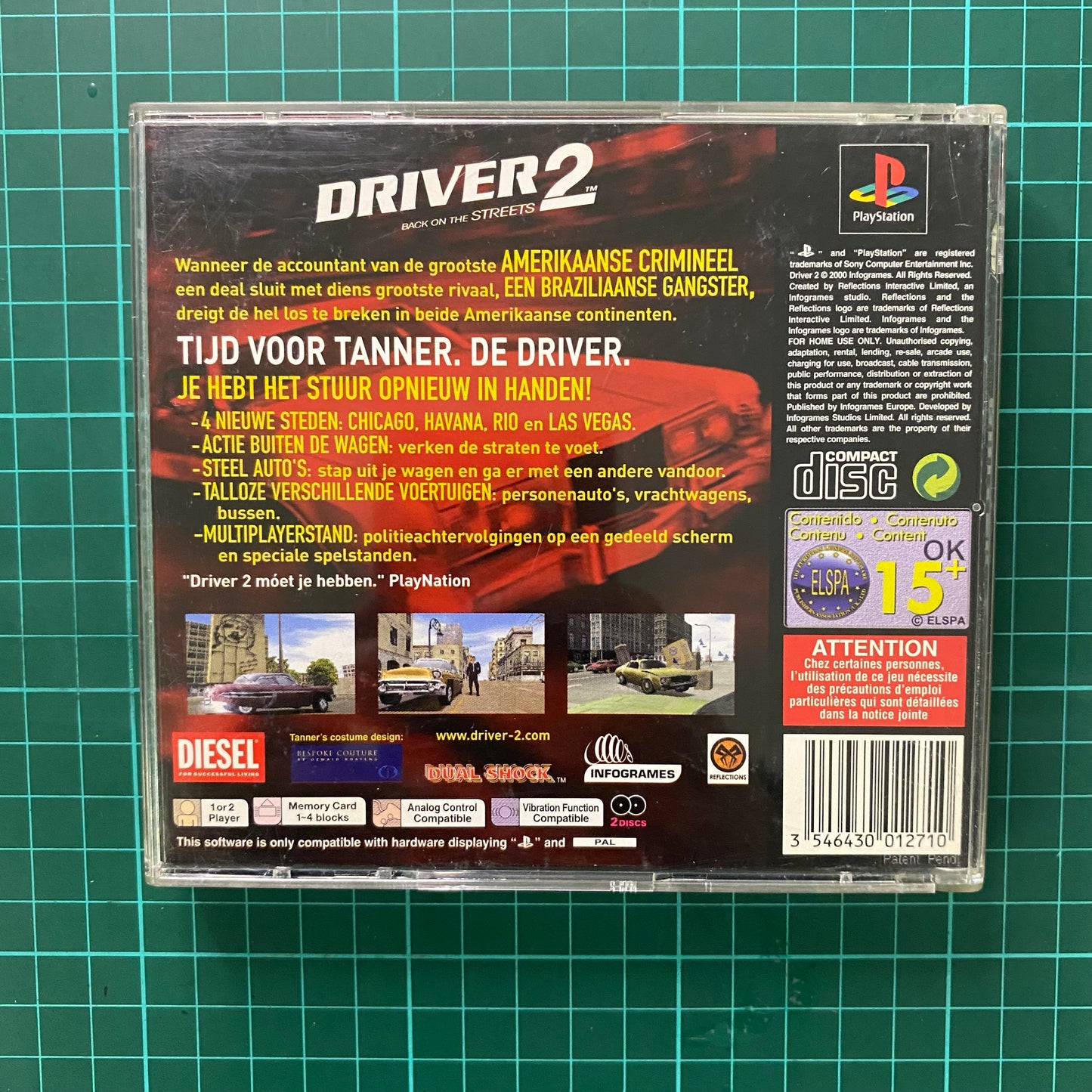 Driver 2 | Playstation 1 | PS1 | Used Game