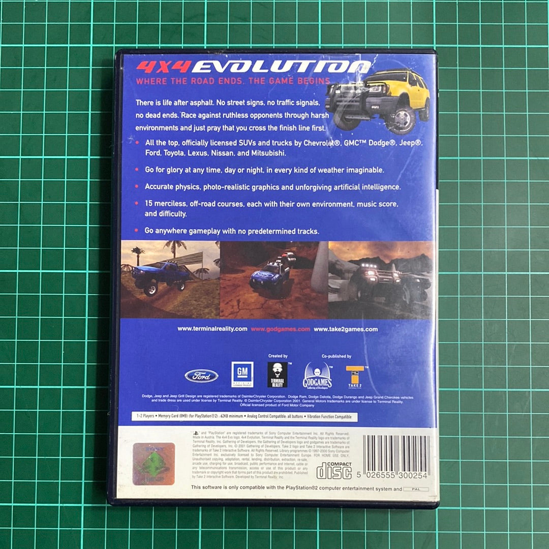 4x4 Evolution | PlayStation 2 | PS2 | Used Game