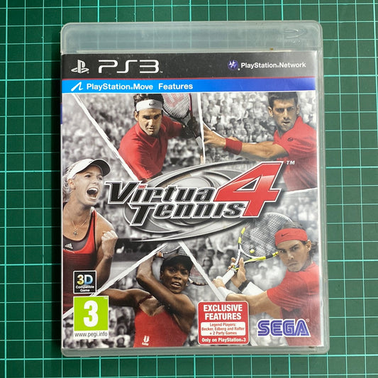 Virtua Tennis 4 | PS3 | PlayStation 3| NFS | Used Game