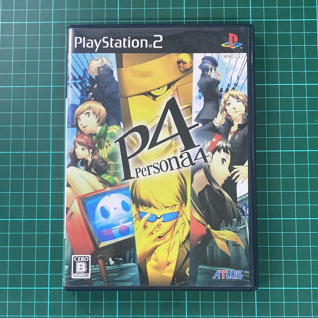 Persona 4 | JPN | Import | Playstation 2 | PS2 | Used Game