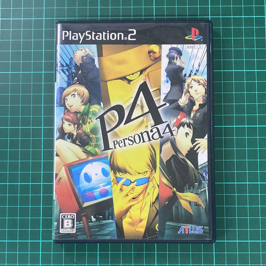 Persona 4 | JPN | Import | Playstation 2 | PS2 | Used Game