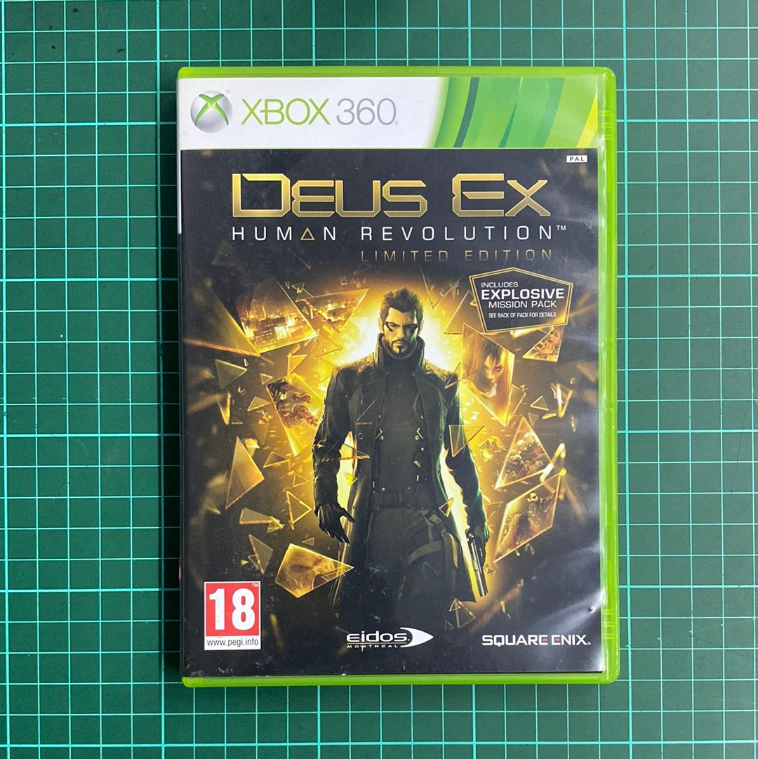 Deus Ex: Human Revolution | Limited Edition | XBOX 360 | Used Game