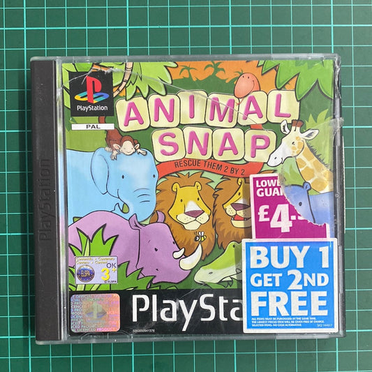 Animal Snap: Rescue Them 2 By 2 | PlayStation 1 | PS1 | Used Game