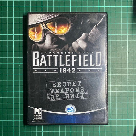 Battlefield 1942: Secrete Weapons of WWII | Expansion Pack | PC | Used Game