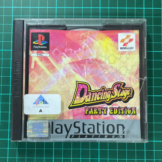 Dancing Stage : Party Edition | Platinum | Playstation 1 | PS1 | Used Game
