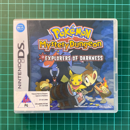 Pokemon Mystery Dungeon: Explorer's of Darkness | Nintendo DS | Used Game