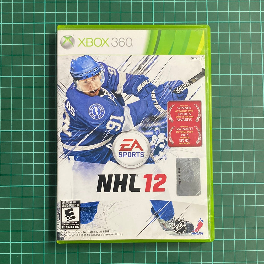 NHL 12 | XBOX 360 | Used Game