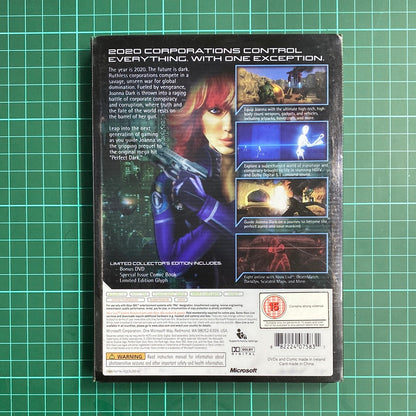 Perfect Dark Zero | Limited Collector's Edition | Steelbook | XBOX 360 | Used Game