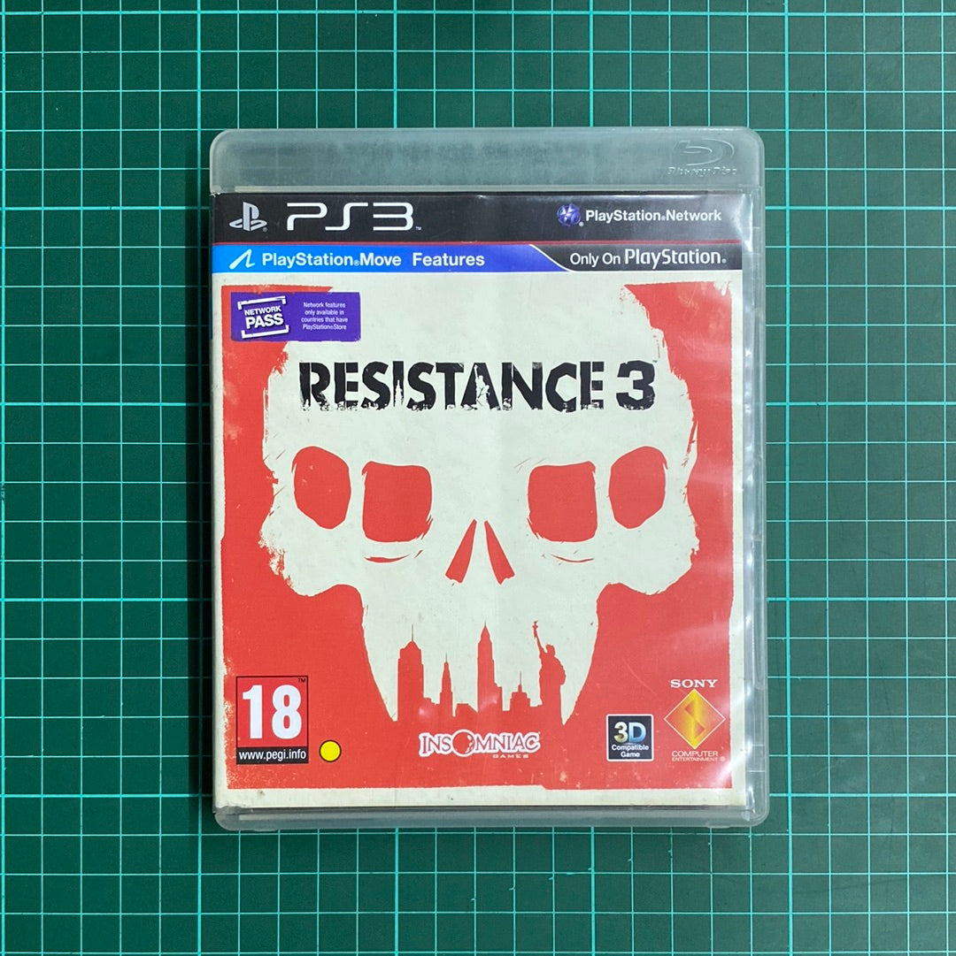 Resistance 3 | PlayStation 3 | PS3 | Used Game