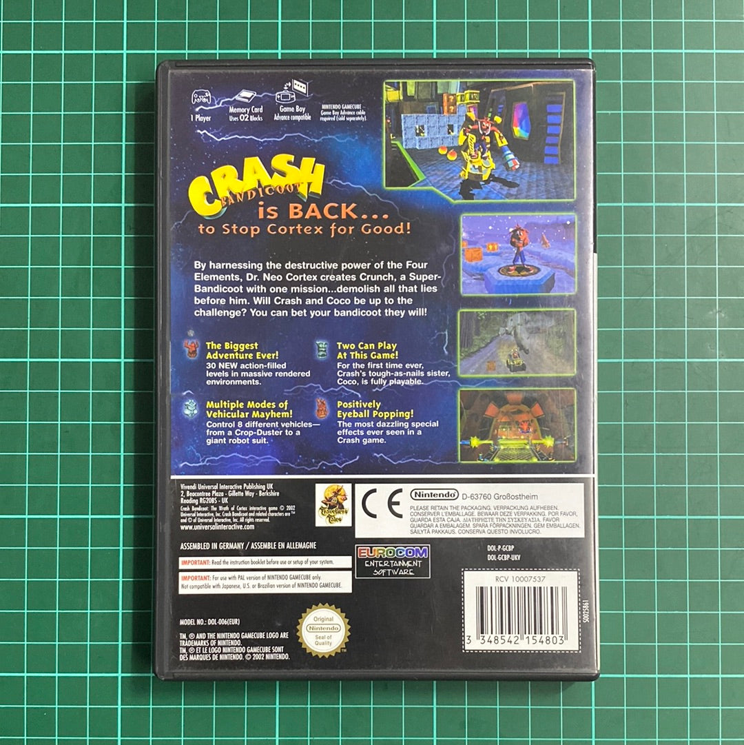 Crash bandicoot the wrath of 2024 cortex psp