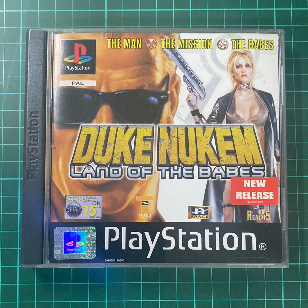 Duke Nukem : Land of Babes | Playstation 1 | PS1 | Used Game