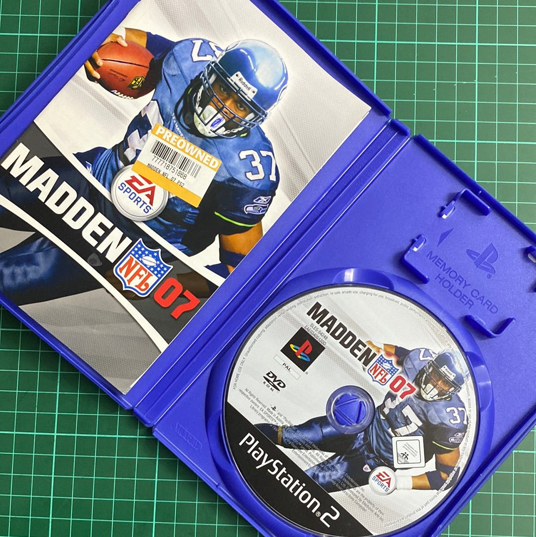 Madden NFL 07 | PlayStation 2 | PS2 | Used Game