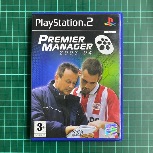 Premier Manager 2003-04 | PlayStation 2 | PS2 | Used Game | No Manual