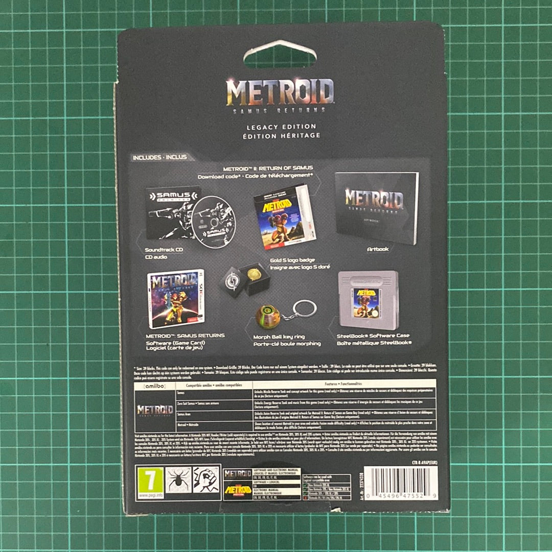 Metroid : Samus Returns | Limited Legacy Edition | Nintendo 3DS | 3DS | Boxed