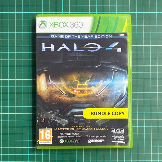 Halo 4 [Bundle Copy] | XBOX 360 | Game of the Year Edition | Used Game