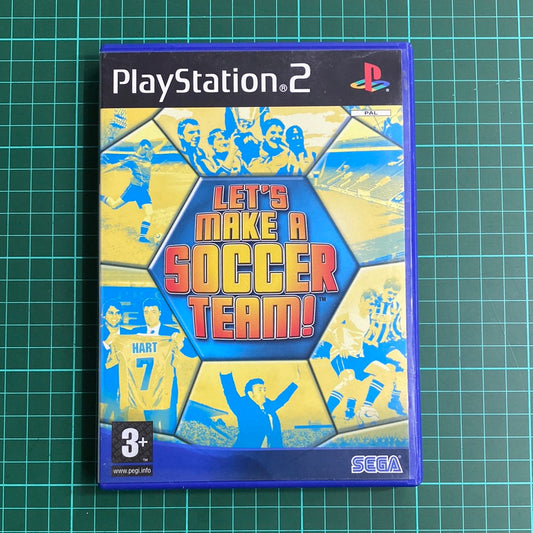 Let's Make A Soccer Team! | PlayStation 2 | PS2 | Used Game | No Manual
