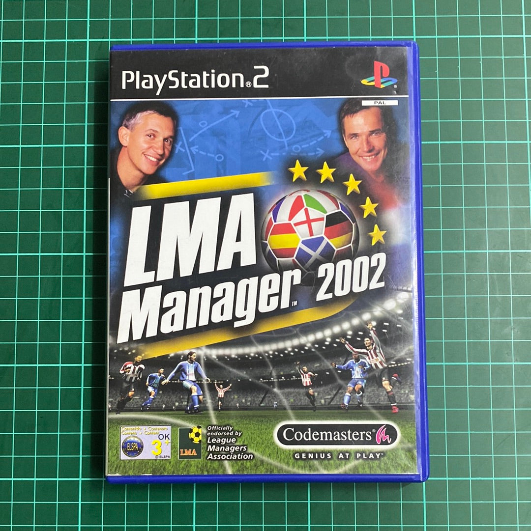 LMA Manager 2002 | PS2 | PlayStation 2 | Used Game