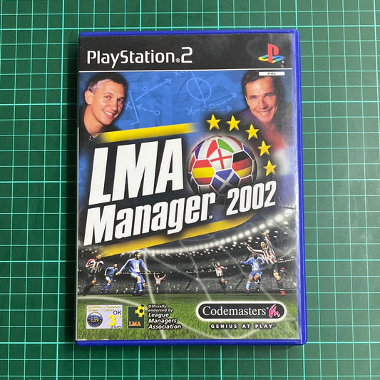 LMA Manager 2002 | PS2 | PlayStation 2 | Used Game