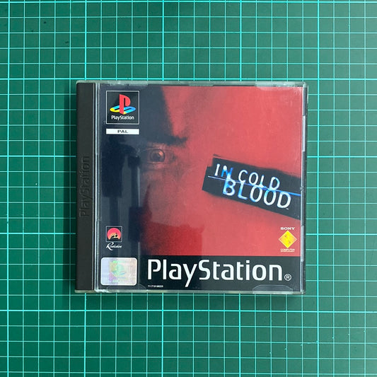 In Cold Blood | 2 discs | PlayStation 1 | PS1 | Used Game