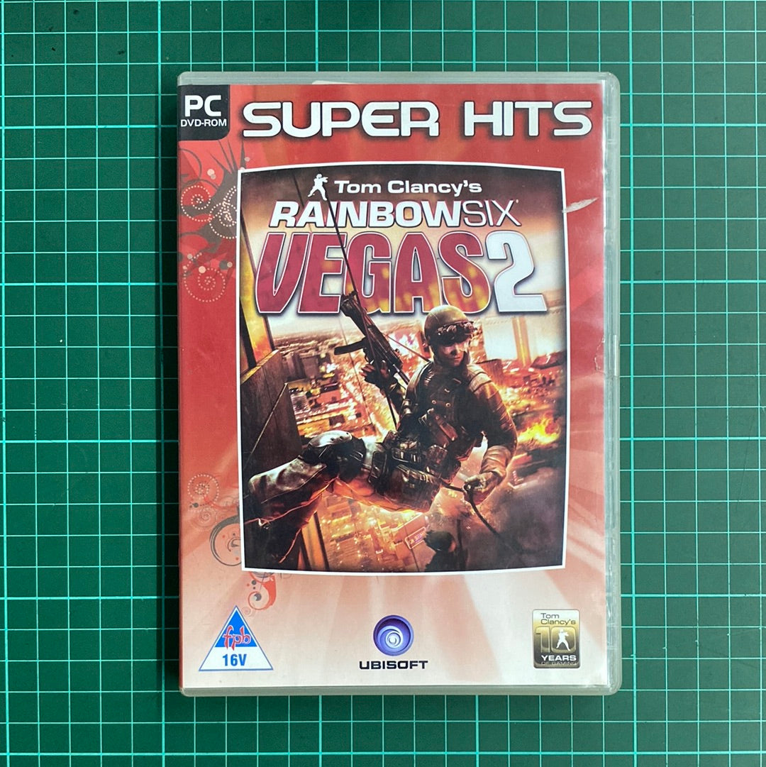 Tom Clancy's Rainbow Six Vegas 2 | Super Hits | PC | Used Game | No Manual