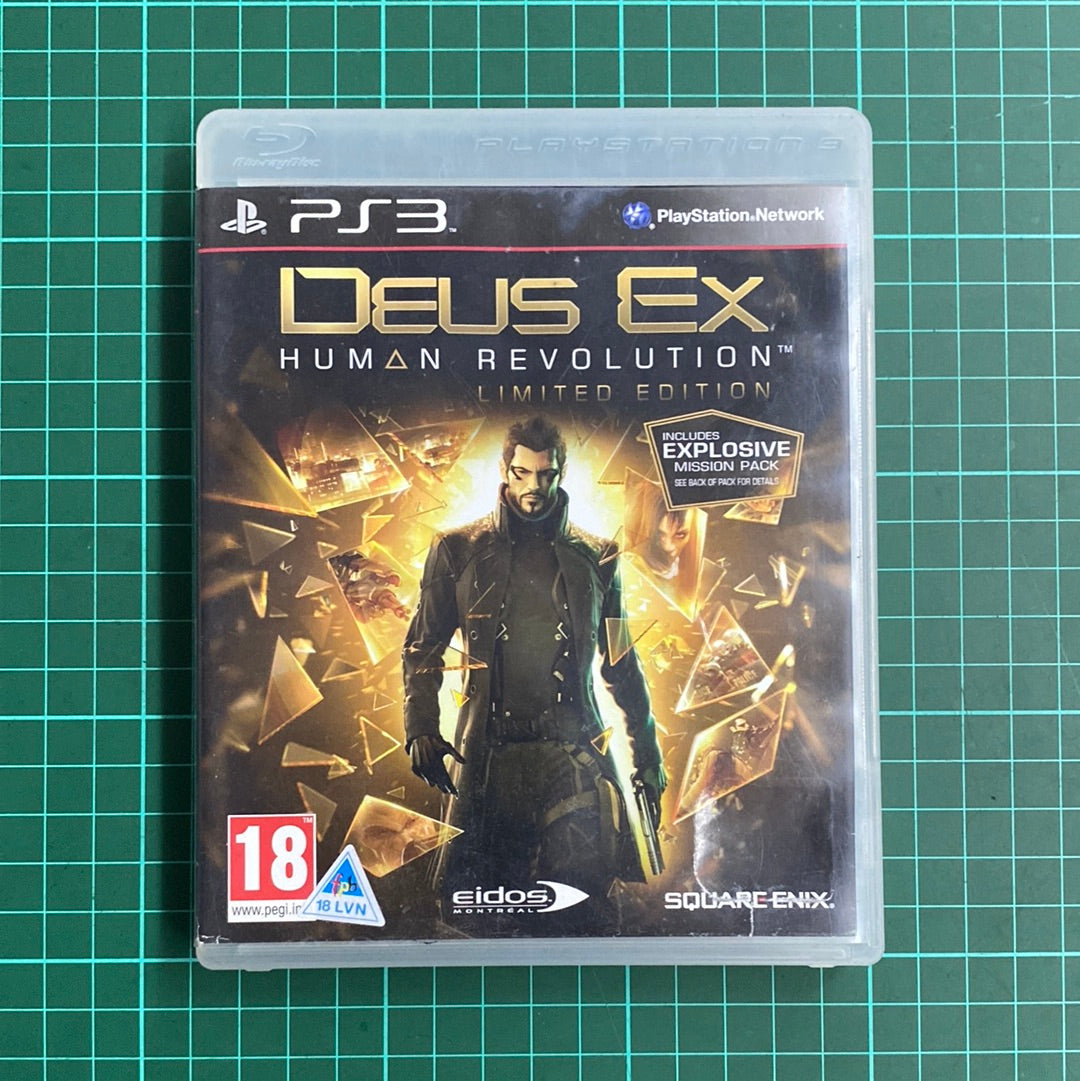 Deus Ex: Human Revolution | Limited Edition | PlayStation 3 | PS3 | Used Game