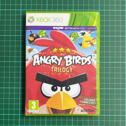 Angry Birds Trilogy | XBOX 360 | Used Game | No Manual