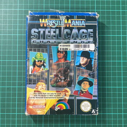 Wrestle Mania : Steel Cage Challenge | Nintendo Entertainment System | NES | Nintendo | Used Game