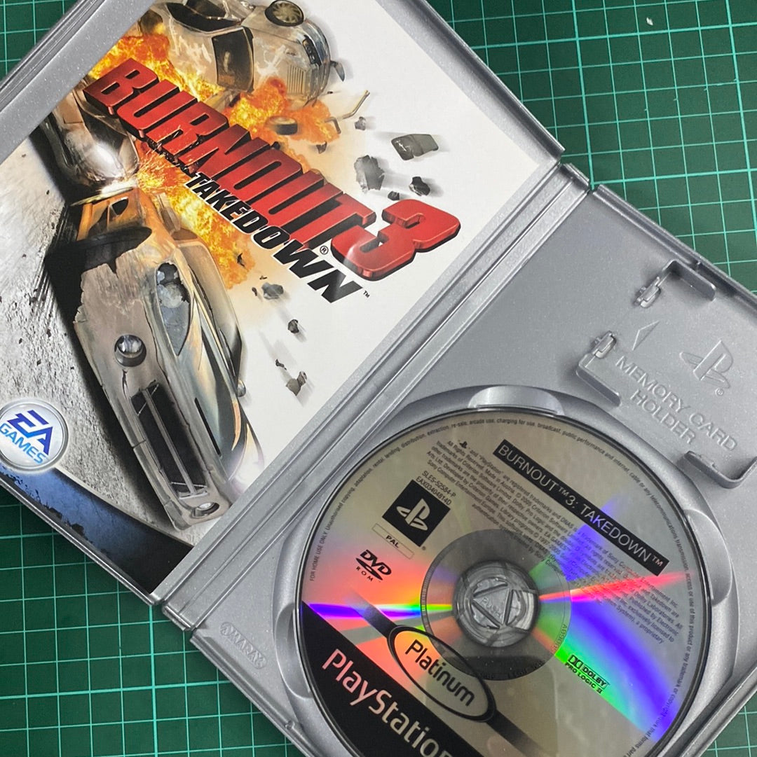 Burnout 3: Takedown | Platinum | PS2 | PlayStation 2 | Used Game