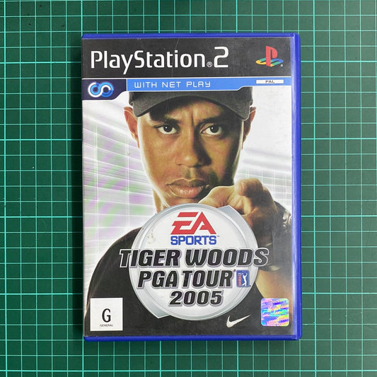 Tiger Woods PGA Tour 2005 | With Net Play | PS2 | PlayStation 2 | Used Game