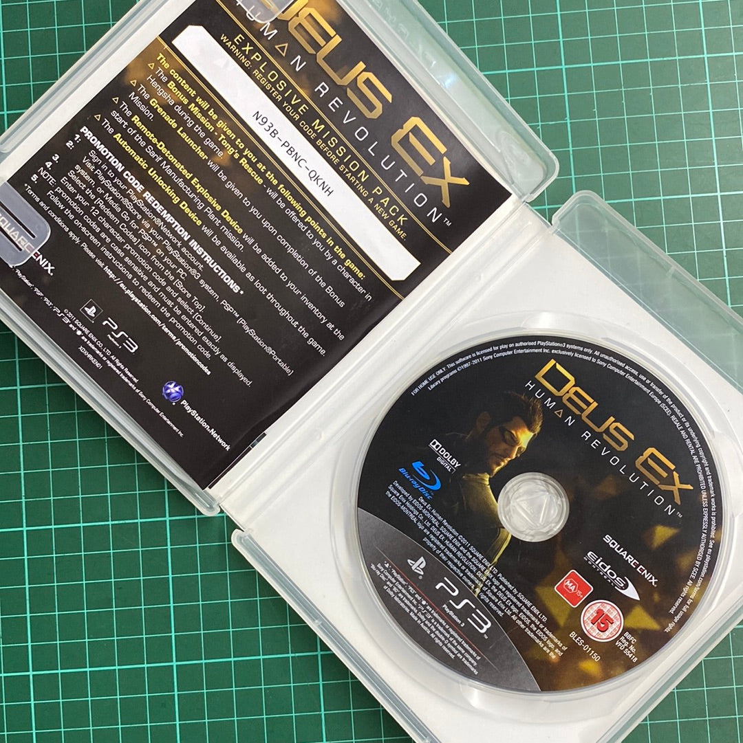 Jogo Deus Ex Human Revolution PlayStation 3 Square Enix em Promoção é no  Bondfaro