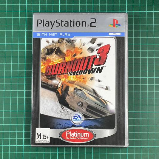 Burnout 3: Takedown | Platinum | PS2 | PlayStation 2 | Used Game