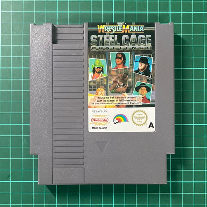 Wrestle Mania : Steel Cage Challenge | Nintendo Entertainment System | NES | Nintendo | Used Game